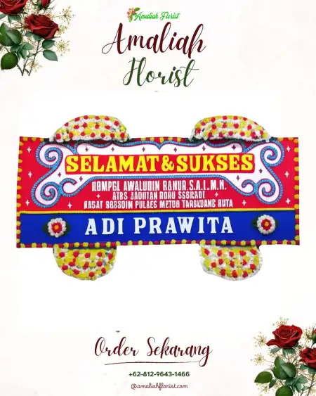 Papan Bunga Ucapan Selamat Bulupitu